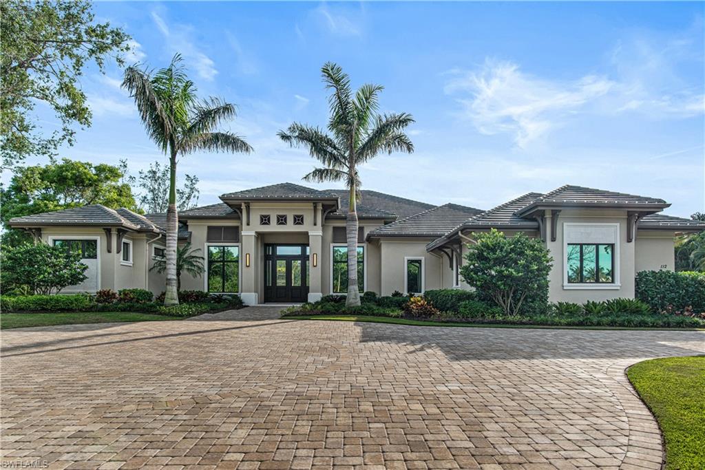 Welcome to 112 Hickory in Pine Ridge Estates!  Built in 2020 by the award-winning McGarvey Custom Homes and the interior deigned by Clive Daniel, this masterpiece will please the most discriminating homeowner.  Four bedrooms - all with private bathrooms, stunning home office and a kitchen to thrill any chef!  The family room overlooks the south-facing, fenced backyard with gorgeous pool, spa and nearly 700sf outdoor entertaining area with fireplace and outdoor kitchen - complete with retractable screens to completely enclose if the need arises.  Crestron Home Automation allows you to control the entire home from anywhere and impact glass throughout give you peace of mind year-round

Located walking distance to Mercato, fine dining. shopping and entertainment is just moments away!