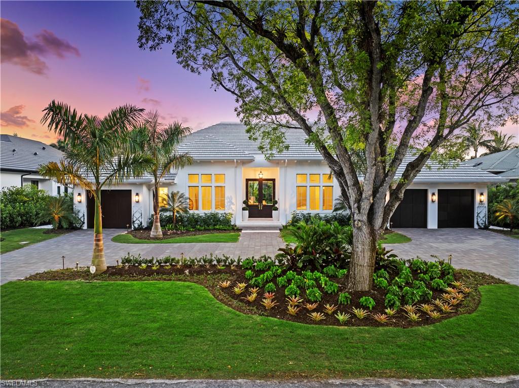 Located in Coquina Sands -just completed new construction on a beautiful tree lined street blocks to the beach and future Four Seasons Resort.  This striking home with sought after southern exposure includes 4 spacious en-suite bedrooms, great room, plus a study and powder bath. Your chef’s dream kitchen with custom cabinetry and large island features top of the line appliances including a La Carnue range and wine refrigeration.   European white oak plank-flooring & detailed craftsmanship of this one-of-a-kind property spans throughout. The outdoor living experience is thoughtfully designed to maximize relaxation and entertainment, the property features abundant covered and open-air spaces, including a large living area with a fireplace, an outdoor summer kitchen, and a fire pit. Electric roll-down screens and shutters allow for seamless indoor-outdoor living while maintaining privacy and comfort.