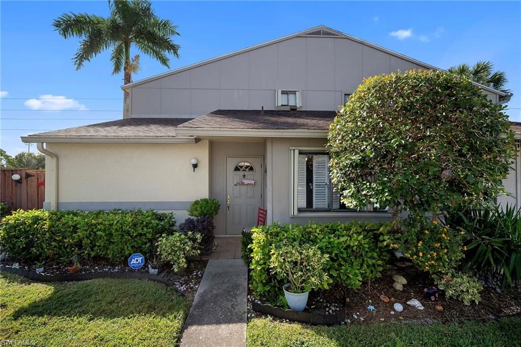 GREAT LOCATION IN THE COMMUNITY.  2 BEDROOM 2 BATH TOWNHOME IN THE VILLAGE OF CEDARBEND. NICE LARGE TILE FLOORING ON THE DIAGONAL UPON ENTRY & LAMINATE FLOORING IN BOTH BEDROOMS. DOUBLE SLIDER DOORS OPEN TO A PRIVATE COURTYARD WITH SOUTHERN EXPOSURE, EPOXY SPECKLED FLOORING AND A 7 FOOT REDWOOD FENCE. 2 ASSIGNED PARKING SPACES LOCATED DIRECTLY OUT YOUR FRONT DOOR. PLANTATION SHUTTERS. CENTRAL LOCATION CLOSE TO SHOPS & ENTERTAINMENT. GREAT COMMUNITY POOL! HURRICANE SHUTTERS FOR ALL WINDOWS. AC ONLY 4 YEARS OLD, WATER HEATER 5 YEARS OLD, NEW REFRIGERATOR!
