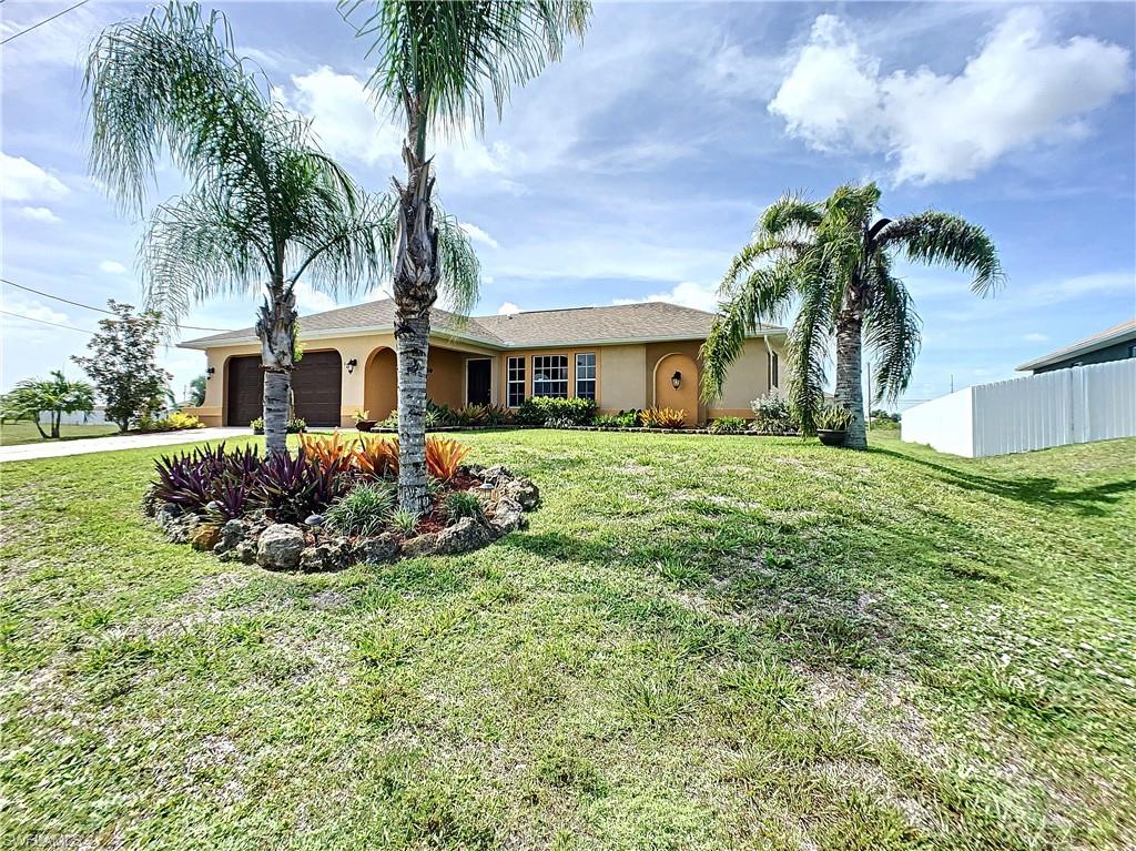 BEAUTIFUL!!! Is the right word to describe this House, and has everything you need to enjoy the PARADISE LIFE STYLE that SWFL offers. Located in the NW Cape Coral FL area this well maintained & recently painted on the inside 3 Beds & 2 Baths home is close to restaurants, water park and  shopping plazas. Home features tile flooring on main areas and wet protect floors on bedrooms, stainless steel appliances and kitchen granite counter tops. Last but not least enjoy the afternoons at the back porch. Schedule your appointment NOW!! Before it's GONE!!!