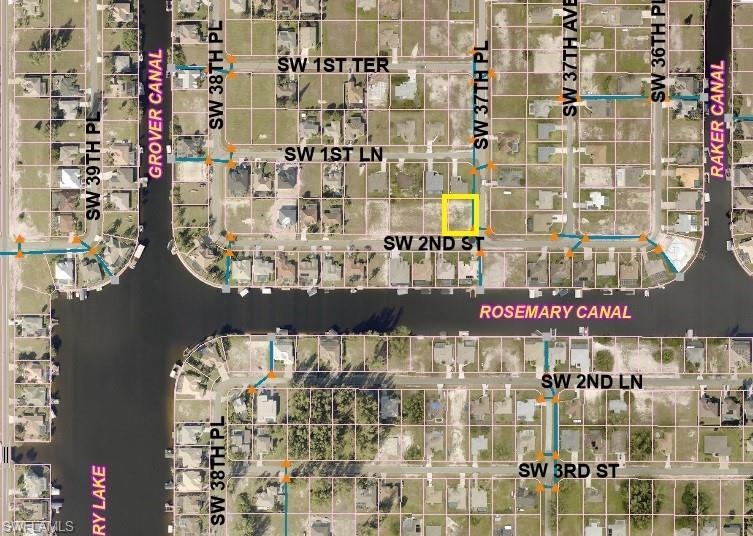 Amazing location. Corner lot in unit 58, surrounded by gulf access fancy homes. Close to everything. Great price for quick closing.