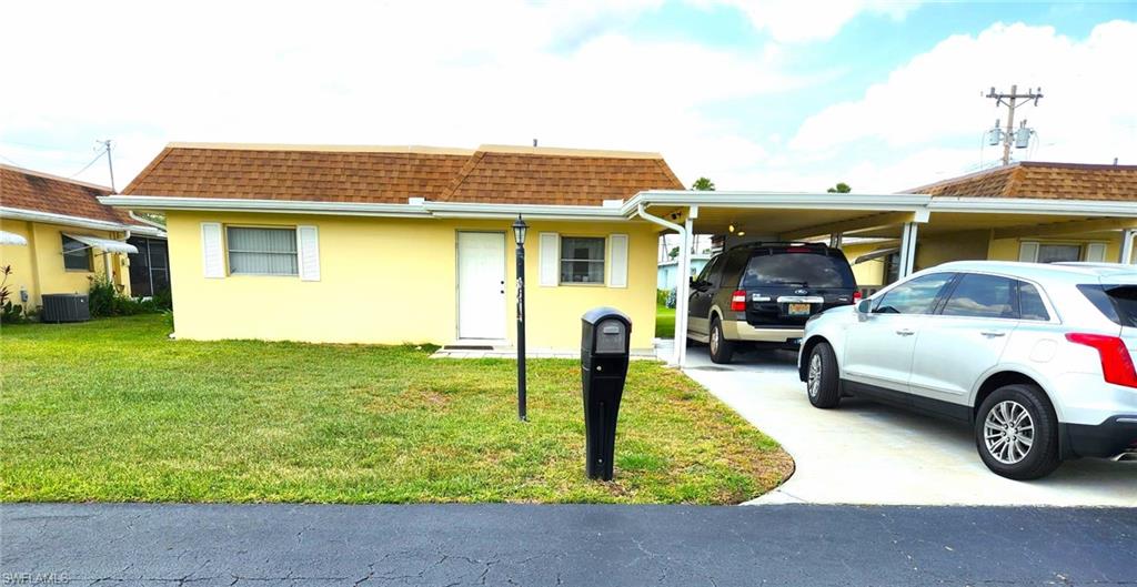 This 2 bedroom and one bath Villa is move-in ready and waiting for you to make it your own. Camille Gardens Villa is a friendly and well-maintained community and low HOA fees make this a great value.  Roof Newf in 2020, new washer and dryer.  The kitchen has plenty of cabinet space and the dining area is adjacent to the kitchen. The master bedroom is large and with a large closet. The guest bedroom is spacious and has a large closet as well. Don't miss out on this opportunity to live in a peaceful and conveniently located neighborhood. Schedule your appointment today!