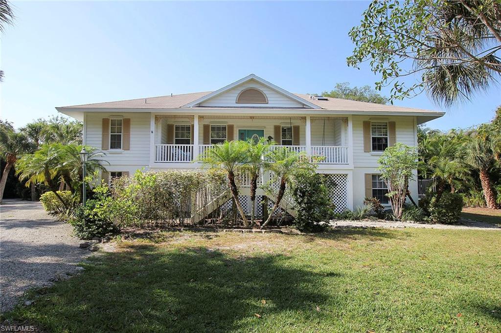 Located in the beautiful and popular community of Chateaux Sur Mer, this home is a short walk to two deeded beach accesses and the bike path. Enjoy a spacious and well-designed floor plan featuring 3 bedrooms and 2 bathrooms with an updated kitchen featuring custom cabinetry, granite counters and stainless steel appliances. The eat-in breakfast area offers a custom built-in bar with wine cooler.  The master bedroom, living room and kitchen all lead out to a stunning deck overlooking the screened pool area and hot tub.  The yard offers a private outdoor oasis with over-sized lot, mature fruit trees and a quaint foot bridge. Circular driveway and two car garage round out this homes must haves!  Make 4670 Rue Helene your new Sanibel address!   
Located along San-Cap Road on the West End of Sanibel, the Chateaux Sur Mer neighborhood consists of 70 home sites. Owners enjoy two deeded beach access areas (Between Lots 5& 6 and lots 11 & 12) as well as a private wildlife sanctuary teeming with tropical birds & wildlife year around. There are several homes in Chateaux Sur Mer that are also on the Gulf of Mexico while all homes are just a short stroll away.