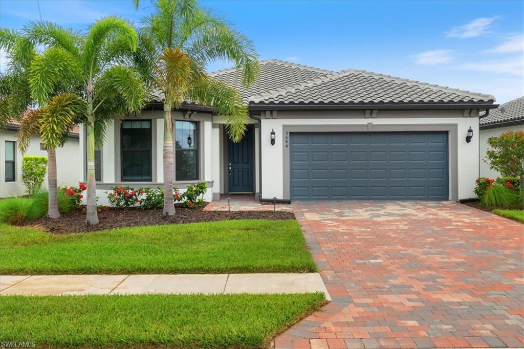 Welcome Home to this spectacular new rental home in sunny SW FL. Enjoy resort style living in Ave Maria's 55+ active Del Webb community. This rental features a spacious open floor plan, 3-bedrooms, 2 baths, upgraded lights, tastefully decorated. This home has a screened lanai with plenty of room for indoor & outdoor entertaining or a quiet place to relax with a morning coffee or an evening glass of wine. Renters can enjoy the Del Webb Oasis Club with amenities that include resort style pool and lap pool, a fitness/gym, tennis, bocce ball, pickleball, billiards, golf simulator as well as many social club opportunities and activities. Golf is available for a fee at the Panther Run Golf Course. The town center of Ave Maria is a short 3 mile driving distance to many local outdoor events, activities & amenities. Some of the local Ave Maria amenities include: Parks, water park, Ave Maria University events open to the public, local dining, shopping plus so much more. Other Collier County area amenities include golfing, community events, local beaches, nature trails & preserves. Come enjoy the Florida lifestyle in Ave Maria, the fastest growing community in SW Florida!