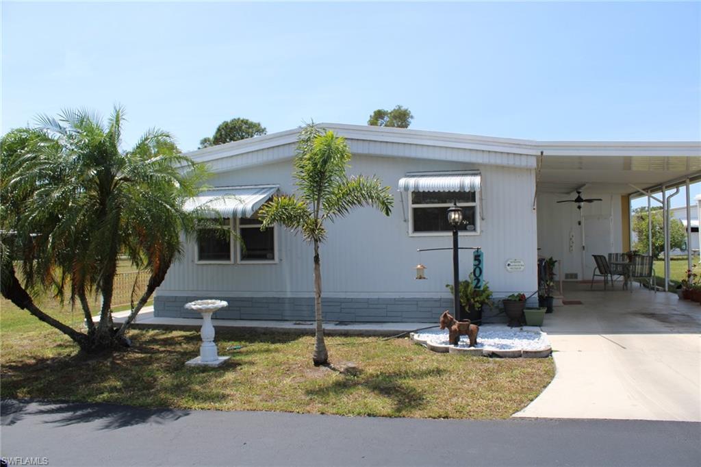BACK ON THE MARKET! DON'T MISS OUT! This home was updated and renovated in 2017.  2/2 double wide on large lot at end of the road, on the last road in the park. This allows for privacy. Pet friendly. Windows have been replaced. Wood laminate floors & tile were replaced in 2017. Subfloors replaced during renovations. Open Kitchen with newer stainless steel appliances, raised-panel wood cabinets, glass mosaic backsplash, and RO system. This lovingly maintained home has many extras including crown molding, security system & newer fixtures. The closets are spacious. Outside are 2 storage sheds, laundry area which houses Washer/Dryer. Home provides plenty of space to enjoy and to entertain. When you buy in Lazy Days, you OWN the LAND. LOW monthly fee of $155 includes rec facilities, common grounds maintenance, and trash pick-up. Roof & A/C are in excellent condition. Low-cost RV & boat storage on-site. Walk to the pool. Enjoy this friendly 55+ community with 2 clubhouses, community swimming pool, shuffleboard, ponds, parks, nice landscaping, streetlights, bocci ball, pickleball, friendly atmosphere. This home is ready for someone new to love it! Entire home re-piped May, 2022.
