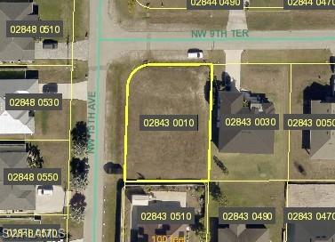 Build your Florida dream home on this prime southern-exposure corner lot in the rapidly growing Northwest Cape Coral! Located at 1424 NW 9th Terrace, this oversized corner homesite offers desirable southern rear exposure, providing sunshine on your future pool all day long. With plenty of room for a custom home, outdoor living space, and tropical landscaping, this property is the perfect canvas to bring your vision to life. Situated in an area of newer homes and ongoing development, you'll enjoy a peaceful neighborhood while remaining just minutes from shopping, dining, schools, parks, golf courses, and the future Seven Islands project. Whether you're looking to build now or invest for the future, this is an outstanding opportunity in one of Cape Coral's fastest-growing areas. Don't miss your chance to own a premium corner lot with sought-after southern exposure!