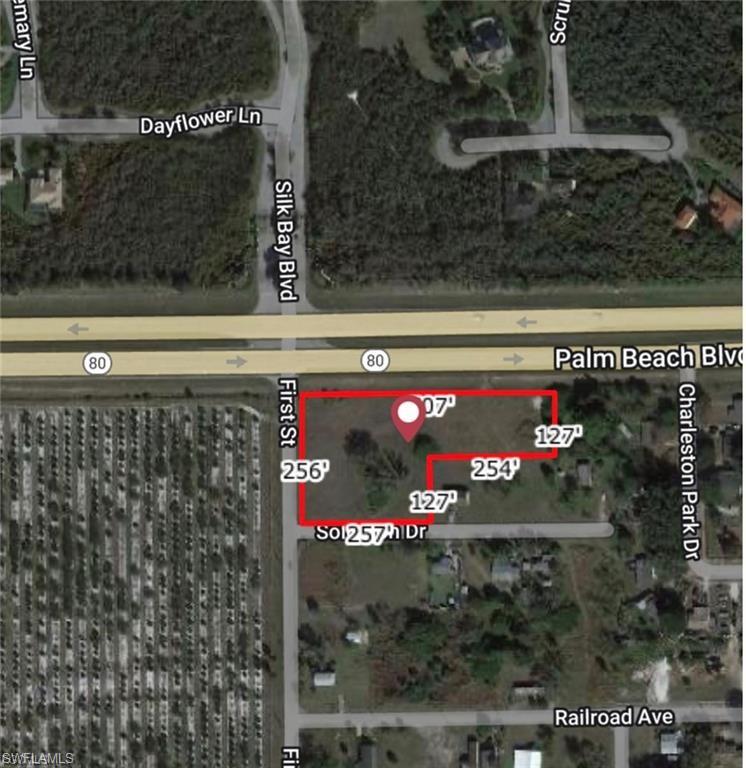 Rarely available! This almost 2 acres with 507 feet on Highway 80 has endless possibilities with your imagination. Located conveniently to Walmart, tractor supply, local eateries and amenities. Come to check out in person before it's sold.