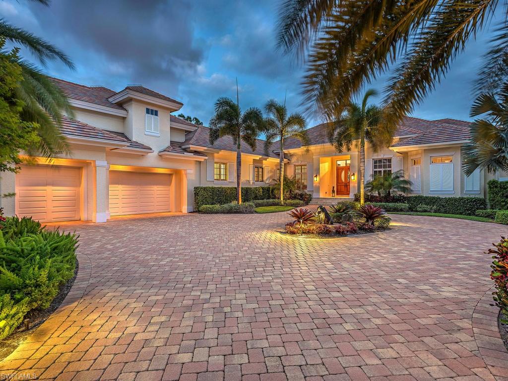 Custom built by Harwick Homes, this home has all of the updated features you would expect. Amazing south facing, tranquil river and mangrove wetlands views over infinity edge saltwater pool. Uniquely situated in the desirable Oak Knoll neighborhood on a premium lot of over one acre, a rare treasure! It includes a dedicated private boat dock and lift, allowing easy Gulf and Bay access. Wrap around lanai with summer kitchen and 2,000 square feet of covered outdoor space with multiple seating and sunning areas. Features include 5” Maple wood flooring; den/office with wall of library style built-ins, chef’s gourmet kitchen with a gas range in the center island, buffet entertainment bar and a view of the leisure room leading to the lanai through the dual pocketing sliding glass doors. The guest wing has two suites, office, upstairs bedroom, and a large air conditioned storage space. Master suite has expanded view of pool, river and mangroves and private French doors to veranda, plus dual walk-in shower, vanities for two and closet for any substantial elegant wardrobe. Enjoy the Southern exposure, sunset view & welcome in the starry nights!