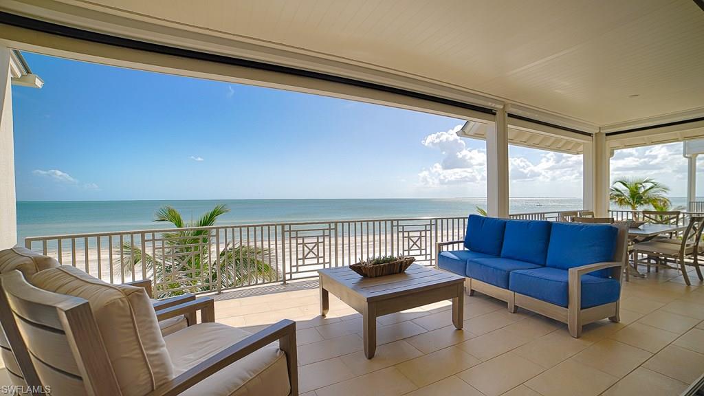 This Magnificent and Romantic Estate is located in the most peaceful area on the Gulf of Mexico.  The West facing Estate comprises of a 4 Bedroom 4.5 bath pool and spa.  This Jewel of a property was built using the highest quality materials and a great deal of loving attention to detail.  The magnificent views over the Gulf of Mexico and the surroundings are more than enough to enrapture any person.  The Master suite occupies the whole 3rd flour and features a private suite with wet bar and office area.  The main living level features 3 guest suites plus den, dining area and designer kitchen.  Sold Turnkey.