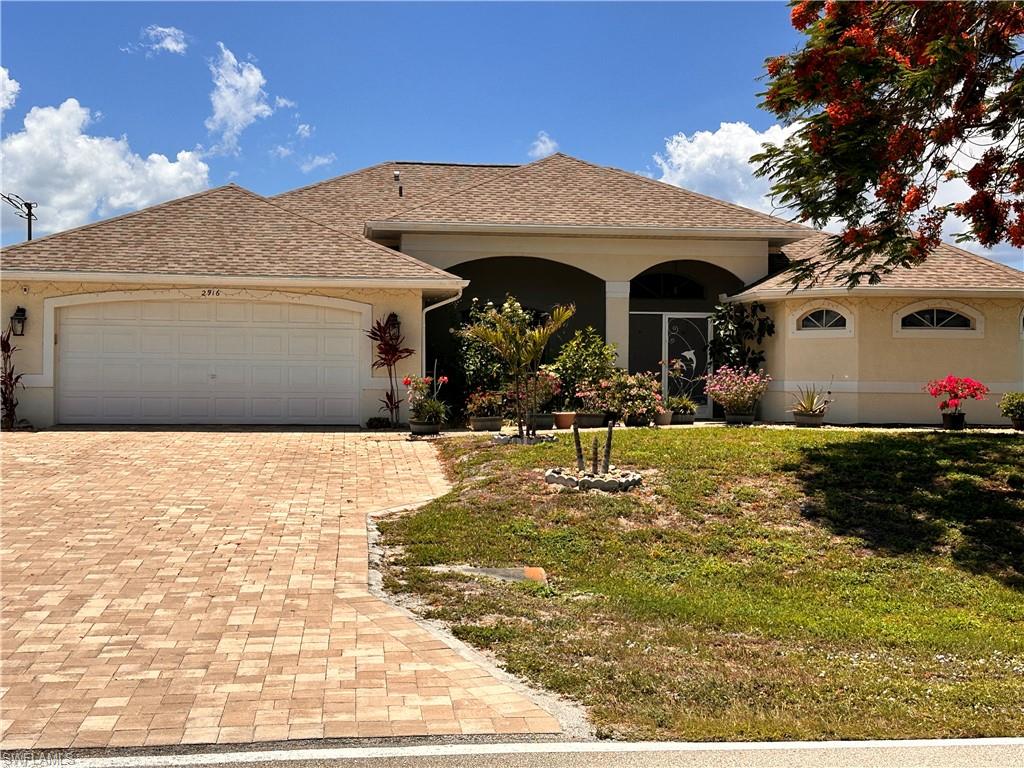 Beautiful pool home, located in Northwest Cape Coral, the fastest-growing Burnt Store Road areas, minutes from the Seven Islands Project, walking distance to the beautiful Coral Oaks Golf Course, and the SunTrail Path for walking and biking. easy access to Gulf Access Burnt store boat ramps! 

floor plan features nearly 2,482 sqft of living space with 4 bedrooms+3 bathrooms, and a 2-car garage. the spacious master suite offers two large walk-in closets and a beautifully designed bathroom with his and her vanity, a large tub & large walk-in shower. front entrance features tiled and screened lanai and pool has a screened cage. so front double doors can be opened to enjoy the Florida coastal breezes! 

Home has many updates, new roof 2022, new well pump with a whole-house reverse osmosis system, HVAC system, new interior & exterior paint, new granite kitchen countertops, all new kitchen appliances include new refrigerator, microwave, stove and stainless-steel exhaust fan. hurricane shutters for windows & sliding doors.

This home offers the perfect blend of comfort, functionality, and location in highly desirable Cape Coral, SWFL.

Schedule your showing today for your new dream home!