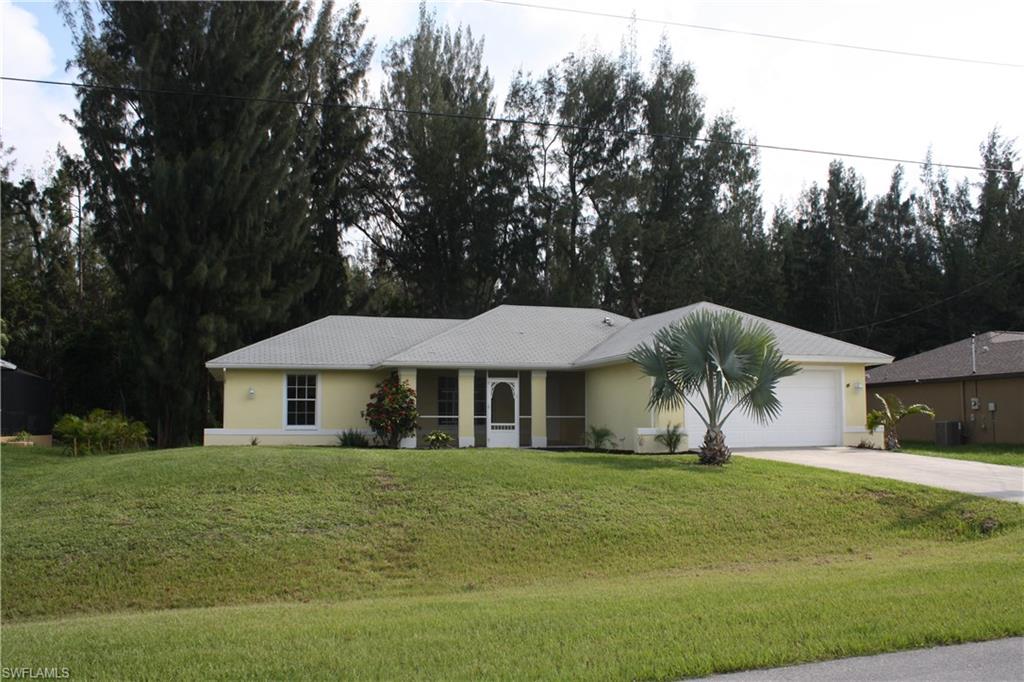 Affordable 3/2/2 SW Cape Pool home with wooded back yard for privacy. Not too many of these type properties left in the Cape. Recently remodeled, split bedroom home. Keep cool in the summer with your brand New AC unit! Great neighborhood with lots of nature in your very own back yard.
