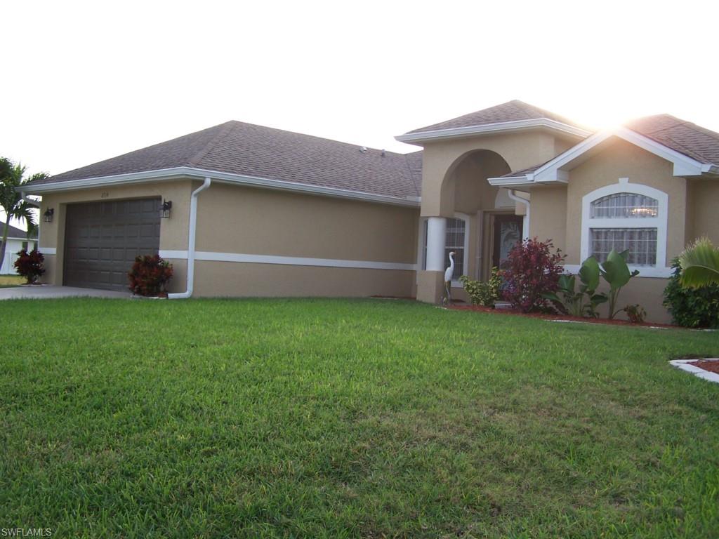 THIS IS THE BEST OF THE BEST, BETTER THAN NEW. 3 Bedroom, 2 Bath Pool Home just waiting for it's new owners. This home features a beautiful open kitchen with granite, tumbled marble backsplash with glass inserts, wood cabinets, stainless appliances, and breakfast bar.  When you walk in all you can see is the beautiful open floor plan, looking straight out to the pool and large lanai. The lanai covers the whole length of the house for plenty of entertaining and lounging space around the pool. The main living area, kitchen, master bedroom, and bathrooms have 18 inch diagonal tile. Master bath features a luxurious soaking tub, large shower and dual vanities with granite. New landscaping and a privacy fence make this the perfect getaway. Accordian storm shutters. Just pull shut, lock and your home is safe and secure. Convenient location in the much sought after Southwest area of the city. Close to shopping, restaurants and entertainment. No snow boots here, just bring your bathing suit and flip flops.
