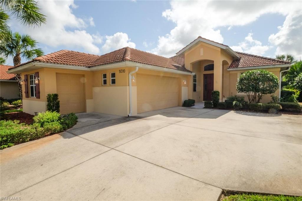 PRICE REDUCED! A BARGAIN! RARELY AVAILABLE CORNER LOT W/ OPTIONAL HUGE, EXTENDED SCREENED PATIO OVERLOOKING LAKE W/BRILLIANT SUNRISES,RARE SIDE ENTRY 2-CAR GARAGE+GOLF CART GARAGE,  IMPACT GLASS SLIDERS AND WINDOWS!! SUPER GREAT ROOM FLOOR PLAN, SOARING CEILINGS IN ENTRY & GREAT ROOM, OPEN KITCHEN, 2 BEDROOMS+DEN, "55+ BETTER" PELICAN PRESERVE. ENTRY GATED, 27 holes of OPTIONAL CHAMPIONSHIP GOLFl, 70,000 sq. ft. Town Center Area with amenities unmatched in SW Florida! Tennis, Softball Stadium, Movie Theater, the HUGE "Soleil" Fitness Center with Indoor Lap & Aerobics Pool and all new fitness equipment and the Friendly Professionally Staff, 2 Outdoor Pools & 2 HUGE Hot Tubs with "Flip-Flops" outdoor restaurant by the pools, unbelievable Wood Working Shop-Stained Glass Studio, "Destinations" Restaurant, Lawn Bowling, Pickle-Ball, Horseshoes, Croquet, On-Site 38 Acre Audubon Gold Level Nature Preserve with rambling boardwalk, walking track, Computer Center, Residents' Library, Grand Kids Play Area, so much more! Take Action-make an appointment to tour this beauty today. I INVITE YOU TO REVIEW THE PROFESSIONALLY PHOTOGRAPHED VIRTUAL TOUR! THEN CALL FOR A PRIVATE TOUR! Have a SUNNY Day!