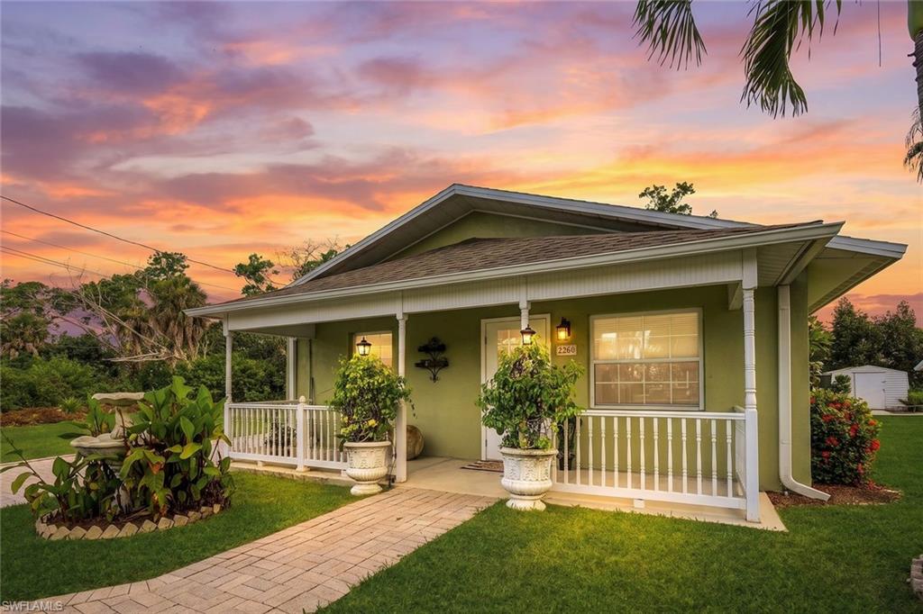Move-in ready and meticulously maintained, this charming 2-bedroom, 2-bath home has been thoughtfully updated from top to bottom. Major-ticket improvements are already done for you: a 4-year-old roof and 4-year-old HVAC system deliver peace of mind for years to come, while stainless steel appliances and tile flooring throughout add both style and easy, low-maintenance living. A rare detached 2-car garage offers extra storage, workshop space, or room for your toys.
But the real showstopper is the location. You're just steps from the lush Naples Botanical Garden, the public boat ramp, and the East Naples Community Park, home of the US Open Pickleball Championships. Settle into the vibrant Bayshore Arts District and enjoy the best of Naples living, with dining, shopping, art galleries, and pristine Gulf beaches all just minutes away.