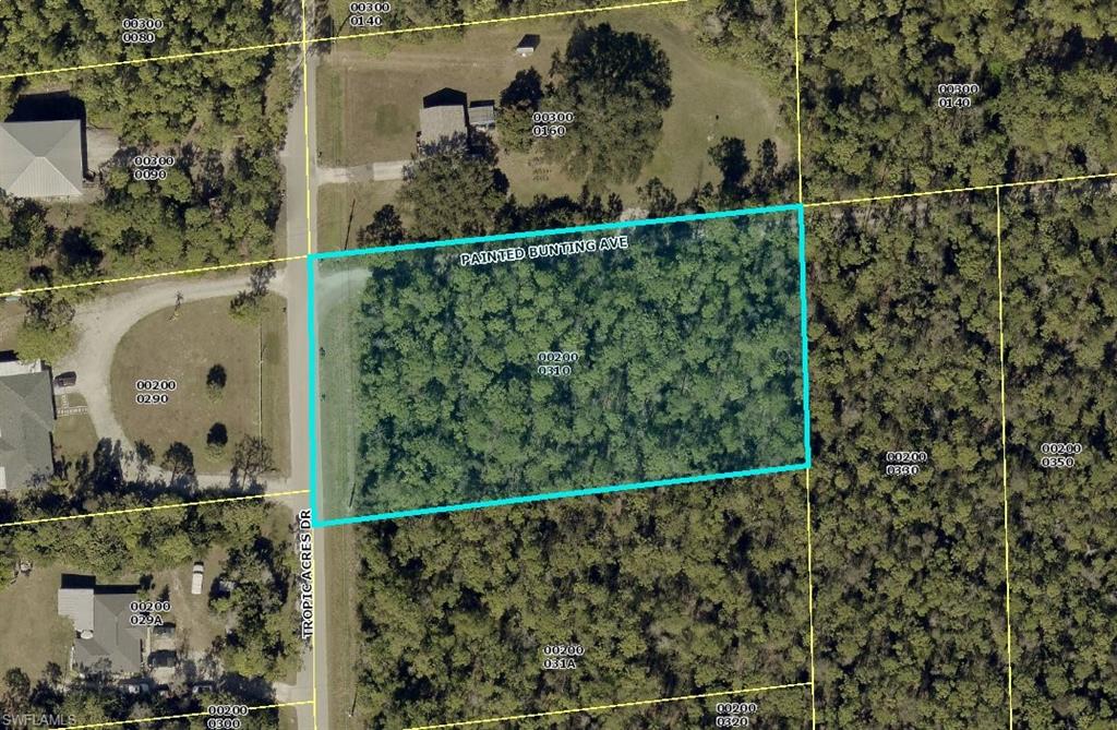 Discover the possibilities with this beautiful acreage homesite in the desirable Tropic Acres area of Bonita Springs. Offering over an acre of land, this property provides a rare opportunity to build a custom home tailored to your lifestyle while enjoying the privacy and space that larger parcels afford.

The generous lot size allows for endless design options, including expansive outdoor living areas, a pool, guest accommodations, storage for recreational vehicles, or a detached workshop. Surrounded by established acreage properties, the setting offers a peaceful atmosphere while remaining close to everything Southwest Florida has to offer.

Conveniently located near schools, shopping, dining, entertainment, golf courses, and pristine Gulf beaches, this property combines the best of both worlds. Easy access to I-75 makes commuting throughout Bonita Springs, Naples, and Fort Myers simple and convenient.

Whether you're planning your forever home or seeking a valuable land investment, this exceptional parcel presents an outstanding opportunity in a highly desirable location.