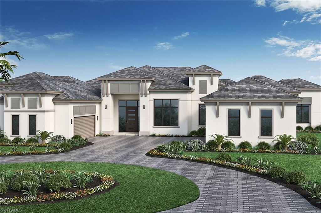 Opportunity awaits and is limited to this once-in-a-lifetime home designed by award-winning partnerships Stock Custom Homes and Cardamon Design. Drawing inspiration from the coveted Pine Ridge Estates location, this home's design is chic-transitional. Sophisticated yet comfortable "239" lifestyle. The impressive home offers four bedrooms, five bathrooms, two half baths, a great room, wine room, study, club room with bar, a pool with spa and sun shelf, a fire pit, a two- and three-car garage. The palette of light beiges, crisp whites and organic wood tones is accented with shades of aqua and dramatic carbon black. Furnishings, art and accessories were curated to reflect and complement the tranquil, timeless design showplace. Specialty designed architectural ceiling and wall details provide interest and drama while creating memory points - a signature hallmark of Cardamon Design. High-end appliances were selected for optimal culinary pleasure. The designer’s philosophy is to design the outdoor living space as a continuation of the interior space. A breathtaking pool design showcases a sun shelf and an 8 to 10-person raised spa for ultimate outdoor living and entertaining.