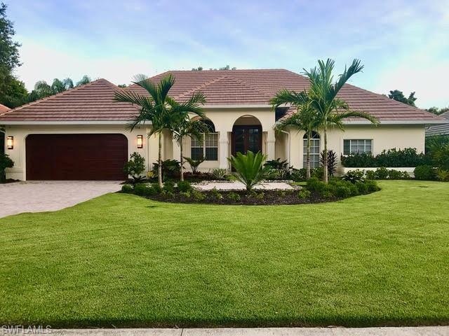 This completely renovated four bed four bath home in Pelican Bay combines modern style with timeless quality. Designed for effortless living, the open floor plan features high volume ceilings, elegant crown and tray details, and custom millwork throughout.

The chef’s kitchen showcases quartzite countertops, a large center island with breakfast bar, refrigerator drawers, dishwasher, and additional storage. The white shaker cabinetry, recessed and under-cabinet lighting, and premium stainless steel appliances complete the space while rich hardwood flooring flows through the main living spaces

Retreat to the private backyard with a heated pool and spa, covered lanai, pool bath, and beautifully landscaped surroundings. A paved walkway and manicured hedges enhance the home’s curb appeal.

Additional highlights include a two-car garage with epoxy flooring and built-in cabinetry, a spacious laundry room, and quality finishes throughout.

Pelican Bay residents enjoy an exceptional lifestyle with three miles of private beach, two beachfront restaurants, fitness and wellness facilities, tennis centers, and access to kayaking and sailing. Club Pelican Bay offers 27 holes of championship golf, with separate membership available.