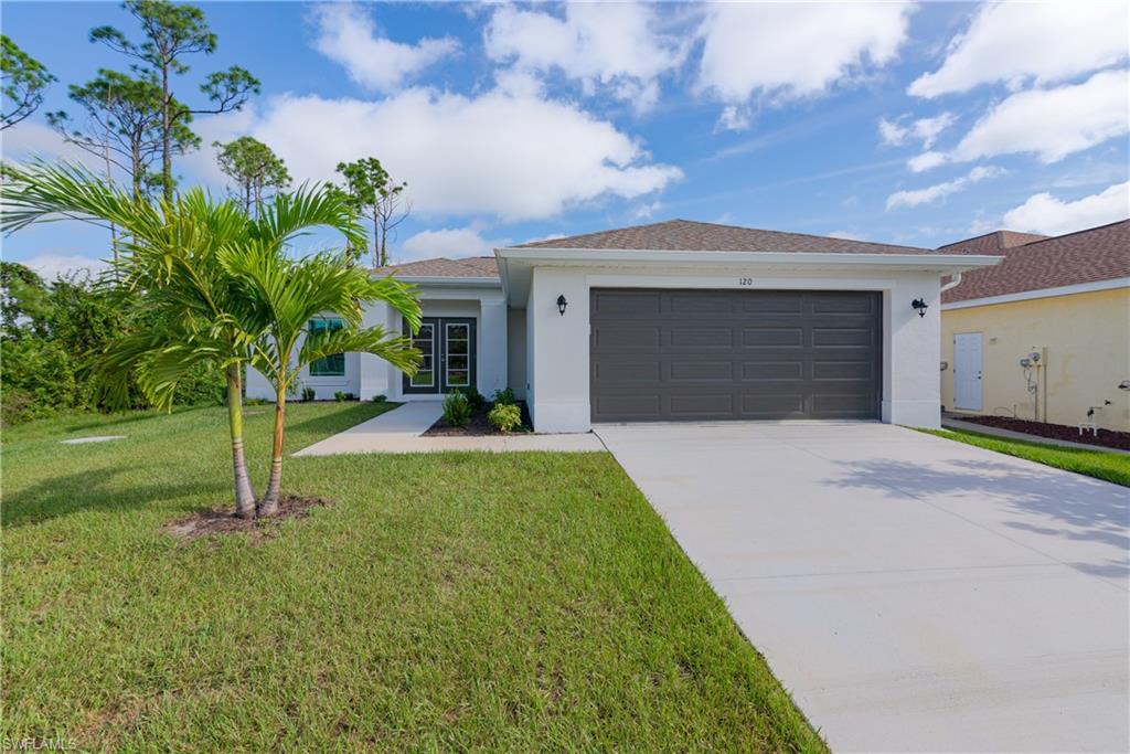 ASK ABOUT OUR MOVE IN SPECIALS! BEAUTIFUL HOME WITH PRIVATE BACKYARD! This home was built in 2023 and comes with a beautiful/private backyard. Built by Kanopy Homes this popular Banyan floor plan has 1556sqft, 4 beds and 2 baths. Split bedroom floor plan, vinyl plank flooring throughout (no carpet), granite counters, stainless steel appliances and shaker style cabinets. Looking for an annual lease at $2000/month. Pets will be considered with size and breed restrictions.