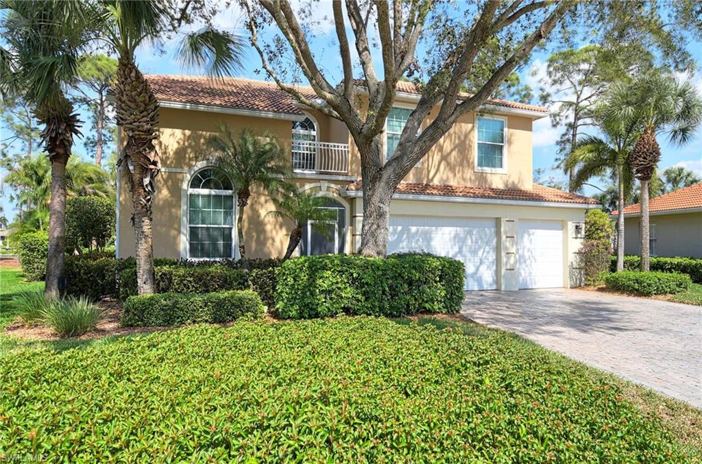Luxury living in Forest Park! This immaculate 2-story pool home is just stunning on the inside and offers an incredible floorplan along w/ amazing outdoor living space. Situated on an oversized lot w/ a beautiful wooded area that lies between the home and the canal creating a very peaceful & private setting. Wonderful split bedroom design w/ a massive master suite on first floor and 4 guest rooms on the second floor, including a spacious guest suite w/ private full bath. Well taken care of home updated with impact resistant windows (including sliders), impact resistant doors, and security system. New hot water heater was installed in 2023.  You will love spending time on the massive extended screened rear lanai that features a large under truss sitting/dining area, pavers, and a pool. This well established small community offers a clubhouse w/ game room, fitness center, billiards, & a community pool. Plus, Forest Park is located just down the road from a large community park offering activities for every member of the family, and it has easy access to I-75.