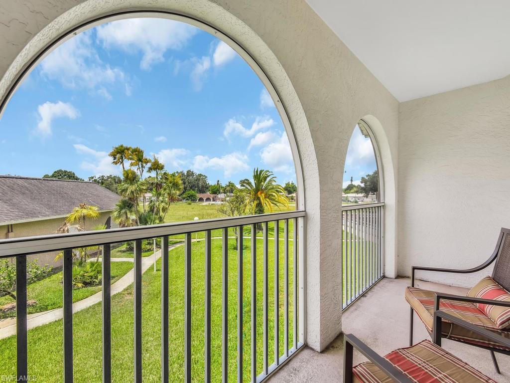 OPPORTUNITY IS CALLING YOUR DOOR!!! Come to enjoy the wonderful and peaceful living in the beautiful community of Sunset Lake, drink your coffee in your open lanai porch while you enjoy the wonderful view of the pool and landscaped areas. This two floor unit is one of the biggest in this condominium, 2 bedrooms and 2 1/2 bathrooms, very spacious, stainless steal appliances with wonderful natural lightning all around the unit, laundry, large florida room and balcony. Recent upgrades to the community include parking lot resurfaced, pool and pool deck refinished and new roof. Just minutes away from Lee Boulevard and Lehigh Senior High School.