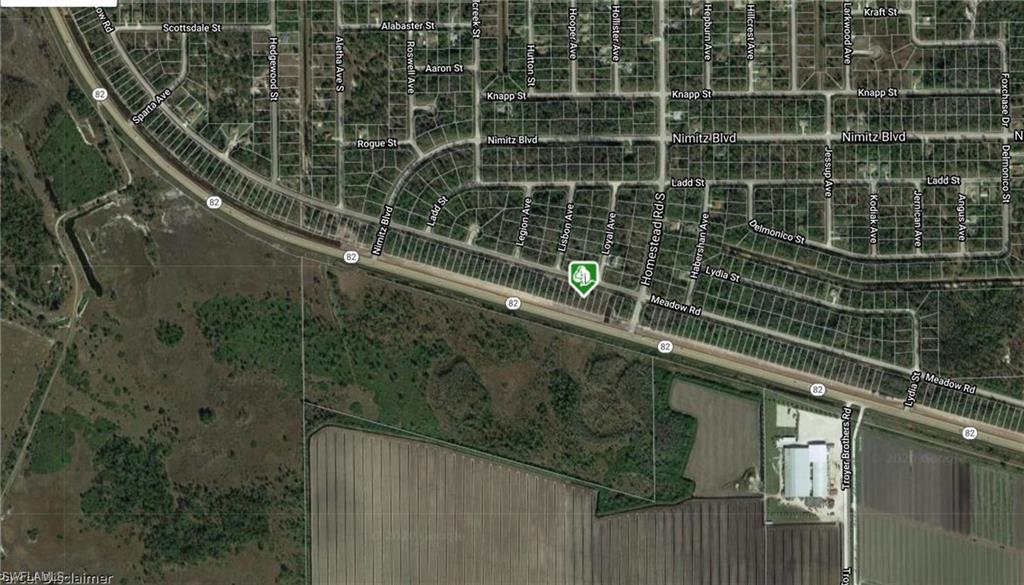 commercial vacant lot on SR 82 Lehigh, major road, many exposures, build your business here, adjacent lot is available for sale & a must purchase for additional cost, agent has 100+ other commercial lots mostly around SR 82 area for a package deal