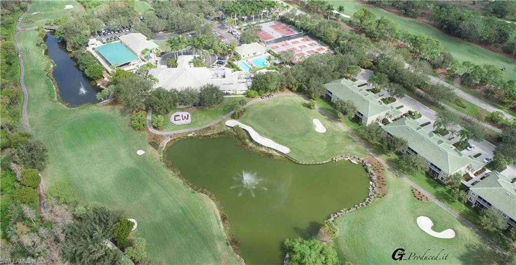 Beautiful second floor coach home located in Cypress Woods Golf and Country Club. Amazing golf course and water views in Cypress Woods. Furnished and ready to own, 3 Bedrooms, Pristine Golf Course, Sidewalks throughout community, short walk to the Clubhouse. Cypress Woods is a private gated bundled golf community located in North Naples. All Owners enjoy a variety of social activities as well as golf, renovated Clubhouse/restaurant, resort-style pool with food & beverage service, a fully-equipped fitness center, newer tennis, bocce, and pickle ball courts. Enjoy the formal dining room and a wonderful grille room. Only 6 miles to the Beach, close to restaurants & shopping, Mercado & Waterside Shops, RSW International Airport...These Bundled Golf Fees are one of the lowest in SWFL!