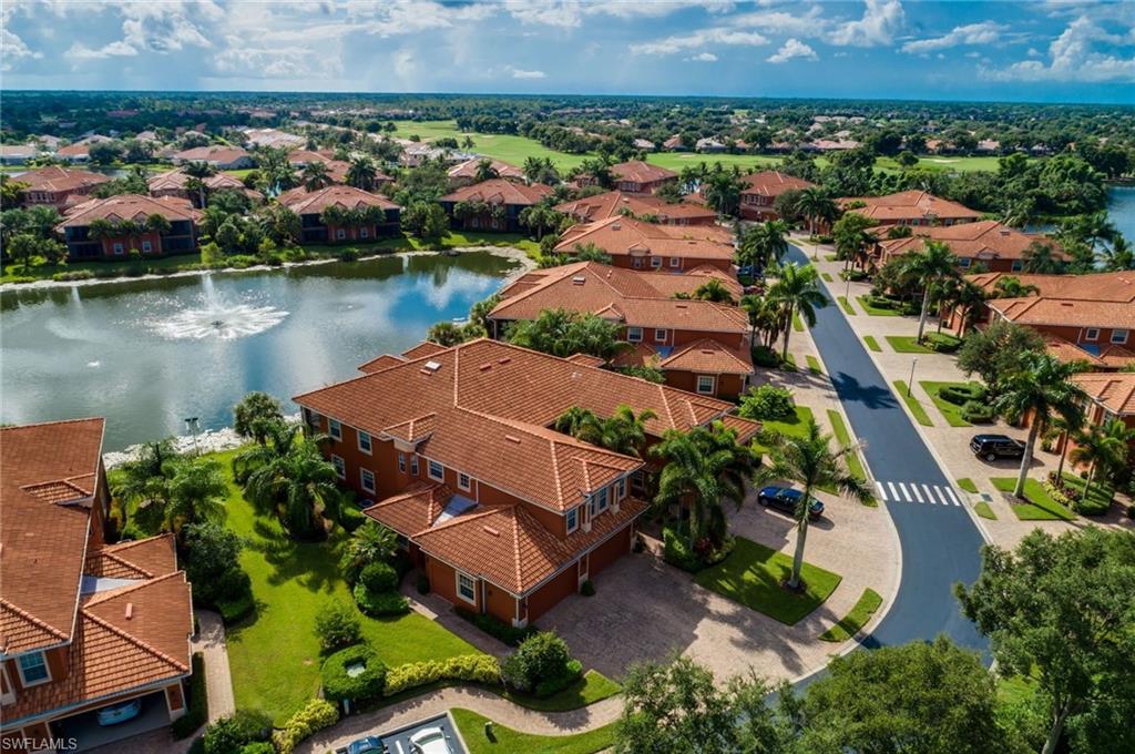 Come explore this first floor coach home within the gated community Legacy at Lely Resort. This spacious lakeside unit is offered turnkey furnished and features two bedrooms with a den that accommodates a queen size bed to maximize space for family and friends. Enjoy the Florida resort lifestyle and take advantage of your membership at the award-winning Players Club and Spa which provides 13 tennis courts for the competitive or casual player, two resort pools, a lap pool, bocce ball courts, full-service spa, fitness center, full-service dining. Residents can also take advantage of two public golf courses or explore membership at the Classics Golf and Country Club. Make sure you visit this residence before its gone.