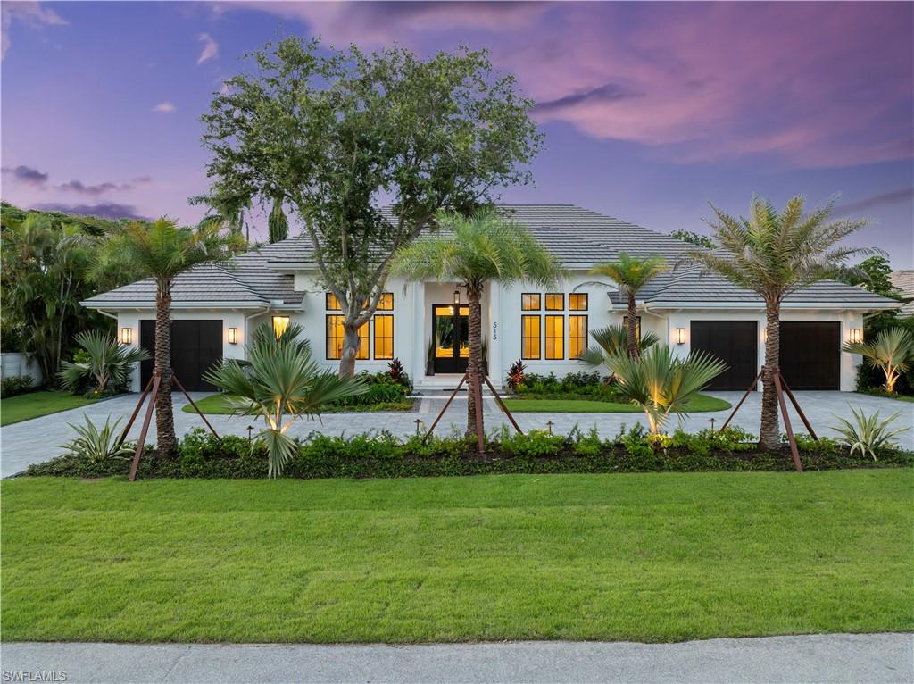 Just completed Coquina Sands home located just blocks to gulf beaches and the future Four Seasons Resort. Built by Equinox Construction Group this 4 bedroom / 4.5 baths professionally designed and fully furnished home is a must see. The interior features include a great room, den/ office, state of the art chef’s kitchen, wine refrigeration in the large dining area and sliding glass doors that completely open the house seamlessly to the large lanai. The outdoor living and entertaining area with summer kitchen, outdoor fireplace and fire pit offer the ideal setting to enjoy the Florida lifestyle. Systems include Lutron lighting and Control 4 home automation. Exterior features include roll down screens and shutters, shell stone decking, and 3-car garage.