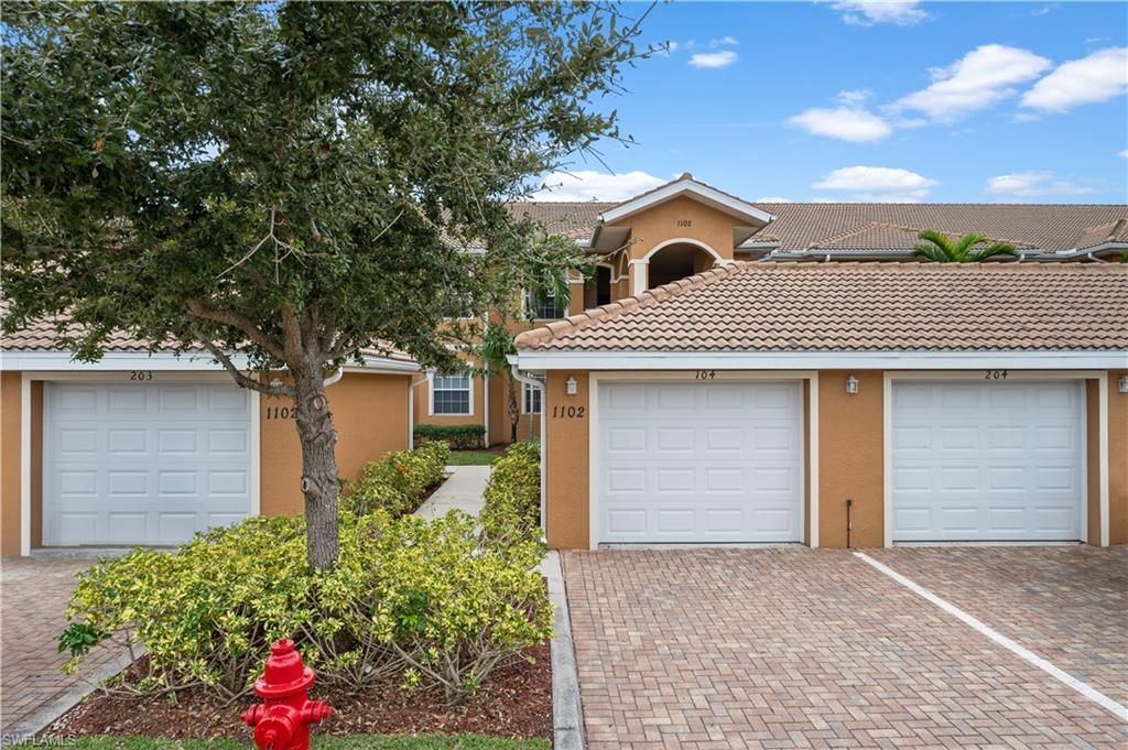 Welcome Home! This meticulously maintained home is a testament to pride of ownership, boasting a myriad of upgrades that enhance both comfort and peace of mind.Step inside to discover this 2-bed+Den, 2-bathroom condo that offers a perfect blend of comfort and style as it welcomes you with open spaces and abundant natural light. The current homeowner has diligently maintained and enhanced this property with meticulous attention to detail creating a turnkey opportunity for the next fortunate homeowner. Upgrades include Wood flooring in the bedrooms, Accordion Hurricane Shutters installed in 2021, Generator Hookup inside the Home, Water Hose hookup in lanai and ceiling fans inside the home and in the lanai.

Detached Single car garage plus an additional outdoor parking space is just steps away from the front door. This community also includes 3 tiki huts with grills for resident use throughout the community, fire pit, Tennis/ pickle ball courts, Bocce ball court, Community Pool with lap lanes, Hot tub, Fitness room and Clubhouse with pool table!

This condo is not only a perfect home but also an excellent investment opportunity. Rent it out when you're not enjoying the Florida sunshine, making it an ideal choice for snowbirds.Donate your snow shovel and sell your lawn mower so you can enjoy maintenance-free, resort-style living in this community!