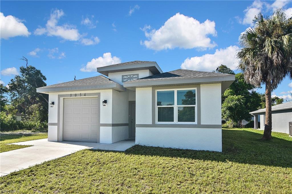The Seller installed a wood fence along the back for added privacy. Step into your dream home! This BRAND-NEW, move-in-ready 3-bedroom, 2-bathroom home with a 1-car garage boasts a thoughtfully designed layout that creates an inviting space for comfortable living. Be mesmerized by the grand 10-foot ceilings that flood the interior with light and an open feel. The kitchen is a chef's delight, featuring gleaming stainless steel appliances and stunning granite countertops. The entire home radiates brightness thanks to the beautiful, white, marbled-look tile flooring. The luxurious master suite awaits, offering a serene retreat with twin sinks, a spacious no-door walk-in shower, and two generous walk-in closets for ultimate storage and organization. The guest bathroom features a tub/shower combo with stunning tile work. Convenience is key with the walk-in pantry in the kitchen, perfect for storing all your culinary essentials. With current market trends showing lower interest rates and new loan options, owning this home is closer than you think. Don't miss the opportunity to make this your forever home.