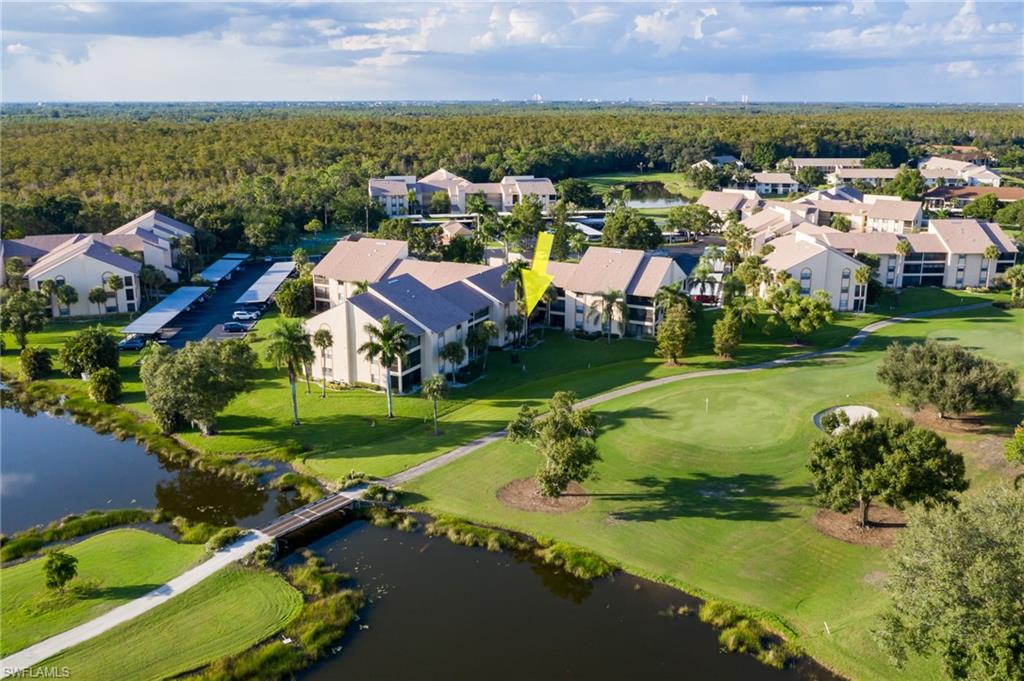 FIRST FLOOR, partially furnished, CLEAN and inviting condo located in Cross Creek Country Club! This is a BUNDLED GOLF COMMUNITY, for UNDER 130k,located in the center of EVERYTHING that Ft. Myers has to offer. You are only moments from JETBLUE Park and Hammond Stadium, RSW International Airport, I-75, shopping and dining galore! Downtown Ft. Myers and the beaches are a short drive as well. You'll notice how well taken care of this 2 bedroom PLUS DEN, 2 bath condo is! The AC and water heater are brand new. Enjoy the breathtaking sunrises from your spacious, tiled lanai overlooking the golf course as you drink your morning brew. An active lifestyle awaits you with an 18 hole executive golf course, putting green, tennis courts, community pool and hot tub, restaurant and bar! You're sure to make new friends as you enjoy all that living the dream in SW Florida  has to offer!