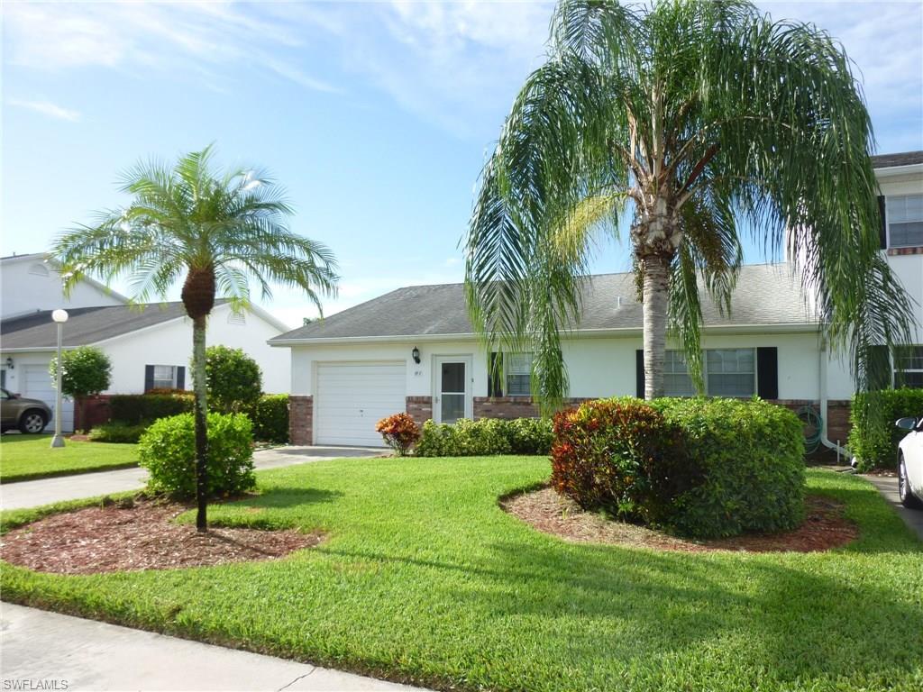 Nice condo in an excellent area. You’ll feel at home when you see this well cared for villa home with 2 bedrooms, 2 baths and attached one car garage. It is an end unit, attached only one side. 

The floor plan shows a large L shaped area for dining and living, the kitchen has ample space and cabinets, newer appliances, countertops, vinyl flooring and a pass through to dining room.  

The home is nicely painted with carpeting throughout. The master bath is completely remodeled with both baths being re-plumbed. 

This unit has a large tiled lanai enclosed with windows and screens. 

Enjoy the landscaped view that is steps away from community clubhouse and pool.  The association has clubhouse, heated pool, BBQ, social room and small library.

Super, convenient area close to Myerlee & Cypress Lakes Country Clubs, Cypress Lakes School, Florida Southwestern State College, Health Park Hospital complex, Lee County Library, Bell Tower Mall  with multiple shopping and restaurant choices. 

Not a 55+ community – all ages welcome!