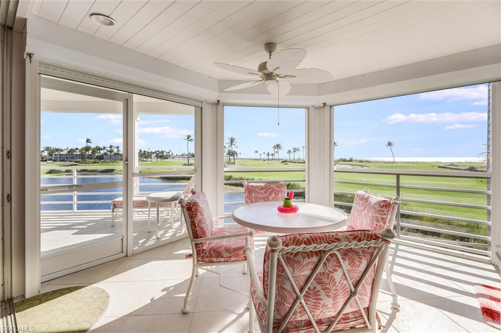 Lands End 1647 where Palm Beach Regency polish flirts with barefoot Captiva ease (shoes optional, sunsets nonnegotiable). Perched at the very tip of Captiva Island, Lands End Village feels delightfully removed from the rest of the world—cradled by Pine Island Sound, Redfish Pass, and the Gulf of America. This residence is the crown jewel of the community with a gulf front setting where the gentle waves and sunsets take turns stealing the show. Enjoy sun drenched days, soaking in the sun, boating to the upper islands, dolphins making 
cameo appearances, abundant wildlife sightings and that serene hush that makes your calendar feels like a rumor. Inside, the upgrades read like a love letter to quality—thoughtful, cohesive, and refreshingly free of shortcuts. The kitchen and both baths are finished with substantial 3-centimeter Bonzai Quartz countertops, paired with Kohler porcelain sinks and Kohler polished nickel fixtures. The kitchen is anchored by a 30-inch Riveti sixteen-gauge stainless workstation sink (because island life still deserves a proper workstation), and a full suite of KitchenAid Print Shield stainless appliances installed last spring, all backed by a five-year warranty. The cooktop situation is equally serious: a 30-inch four-element induction slide-in convection range—and yes, the correct pots and pans are already here, because someone understood that details matter. Underfoot, 7.5-inch Coastline engineered maple planks in the color Captiva—installed last year—bring warmth and a quiet luxury that feels coastal, not cliché. Walls, trim, and shuttered-door cabinetry were freshly painted within the past year in Sherwin Williams semi-gloss, creating a crisp finish that holds up to sandy feet and happy gatherings. New roof and impact glass doors and windows and a recent shoreline revetment so you can sleep easy when the weather tries to add drama. Owners enjoy Lands End's exclusive pool and spa under the stars, an owners fitness center, plus tennis and pickleball courts. South Seas Resort world class amenities are available with the Club Captiva membership to include exhilarating watersports, the Clutch seaside golf course, kids programs, waterfront restaurants, the Yacht Harbour, Captiva Landing waterpark, bayside pools and tiki bar and so much more. Come experience the island’s best-kept secret and rarely available incredible location—schedule your private showing today.