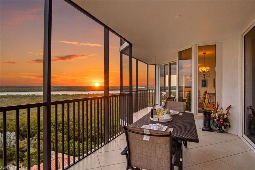 Welcome to effortless luxury in this beautifully appointed residence in the prestigious Hammock Bay Golf & Country Club. Offering just under 2,400 square feet of thoughtfully designed living space, this spacious 2-bedroom plus den, 2.5-bath condominium provides exceptional flexibility with a floor plan that can easily adapt to your lifestyle, creating the perfect retreat for year-round living or a luxurious seasonal escape.

Perched on the 7th floor of the 21-story Aversana tower, this residence occupies the building's coveted "sweet spot"-high enough to capture sweeping panoramic views of Marco Island, Hammock Bay Golf Course, sparkling lakes, and unforgettable sunrise and sunset skies, while remaining low enough to feel comfortably connected to the lush landscape below. Expansive walls of glass and the oversized lanai showcase these stunning water and golf course vistas from nearly every room, inviting the outdoors in.

Inside, designer tile flooring and a distinctive entryway set the stage for sophisticated yet comfortable living. The generous floor plan offers numerous layout possibilities. Use your imagination to transform the formal dining area into a second den, reading lounge, home office, or additional flex space to suit your needs. The existing den provides even more versatility for today's lifestyle.

Residents of Aversana enjoy an unparalleled collection of resort-style amenities, including an Olympic-size swimming pool, expansive spa, pool pavilion, infinity-edge fountain, beautifully appointed social room, state-of-the-art fitness center, luxurious guest suites, and exceptional service. Experience the finest in Southwest Florida high-rise living where spectacular views, world-class amenities, and refined comfort come together in one extraordinary residence.