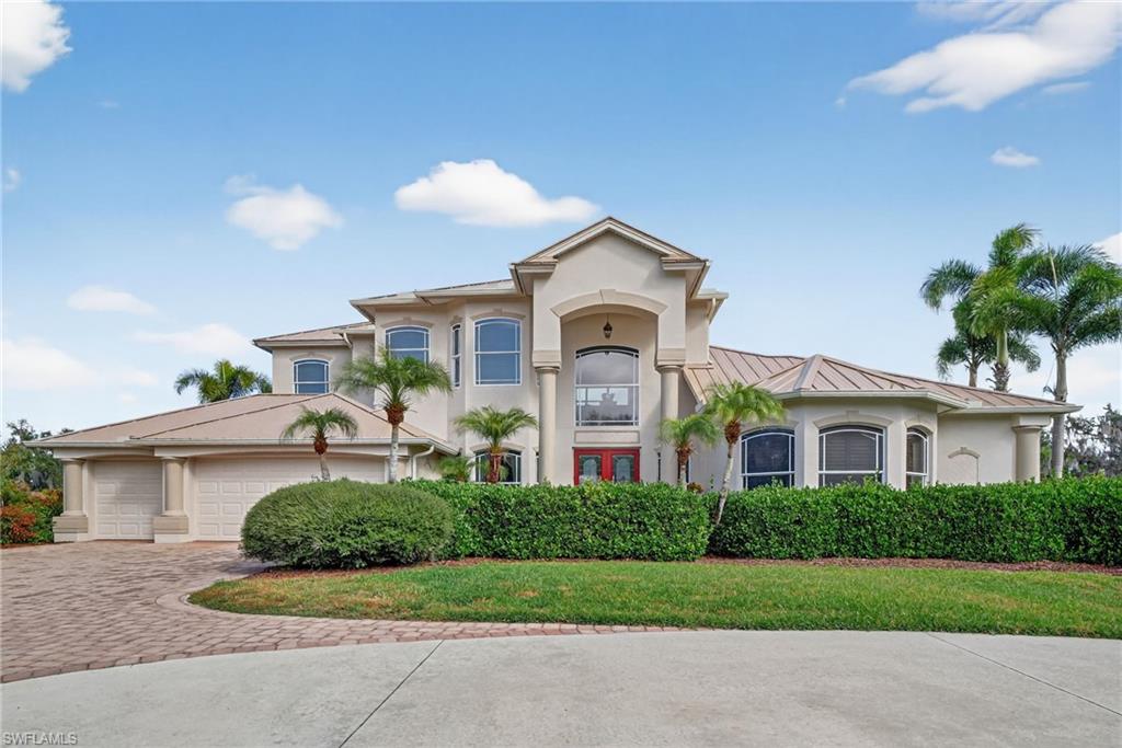 RARE OPPORTUNITY FOR THE DISCERNING BUYER - SENSATIONAL CALOOSAHATCHEE RIVERFRONT
"GATED" ESTATE! BOATERS-RV'ERS-CAR COLLECTORS THIS IS A MUST SEE! $1,000,000+ RIVER VIEWS, NEWER BUILT MASTER RESIDENCE (2003) WITH THREE (3) ADDITIONAL BUILDINGS INCLUDING A 1300 SQUARE FOOT GUESTHOUSE. THIS 5 BEDROOM, 5-1/2 BATH, POOL-SPA AND 14+ CAR COLLECTOR GARAGES HAS OVER $600,000 IN BUILDER/OWNER UPGRADES AND ADDITIONS. Walk in to 20" soaring volume ceilings in entry area, all finished with CROWN MOLDING ACCENT, all bedrooms have 10' volume ceilings. All tile floors throughout the entire first floor and all wood flooring on the second level halls and bedrooms. "CHEFS" Kitchen with custom finished mahogany wood cabinets, level 5 granite tops, all GE Monogram stainless steel appliances and Gas cooktop. Master bedroom is huge with fantastic RIVER VIEWS (nearly 500 feet of river frontage), his & hers separate walk-in closets, dual granite vanities and sinks, roman soaking tub and huge all tile and glass walk-in & thru shower. BEAUTIFUL POOL AREA WITH ZERO-EDGE CUSTOM POOL WITH COMPLETE "SUMMER KITCHEN" FOR THOSE FAMILY AND FRIENDS OUTDOOR ENTERTAINING. These grounds are all landscaped with dozens of
OLD OAK TREES, SOME UP TO 300 YEARS OLD! FOR CAR COLLECTORS, BRING YOUR BEST THERE IS PLENTY OF ROOM IN HIS AIR CONDITIONED CAR COLLECTOR FITTED GARAGE UP TO 14 CAR CAPACITY. FOR BOATERS, WELL YOU GOT THE RIVER IN YOUR BACK YARD FOR FISHING AND THE GULF AND OPEN WATER IS A SHORT JOURNEY WEST AND IF YOU ARE ALL OF THIS AND ADDITIONALLY AN RV'ER, LOTS OF ROOM FOR STORAGE. Home comes with "ONE YEAR HOME WARRANTY" for total buyer comfort. IF YOU’RE LOOKING FOR A ONE-OF-KIND FAMILY ESTATE AND COMPOUND, LOOK NO FURTHER!