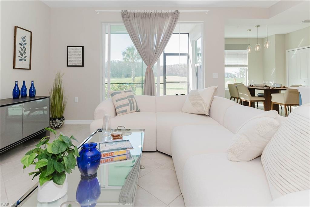 Immerse yourself in the charm of this beautiful, freshly painted and decorated Diangelo Condo located in a cul-de-sac, featuring a stunning custom backsplash and breathtaking views just outside your backdoor of Hole #15 and the Preserve. Imagine watching the sunsets paint the sky while deer and wildlife roam freely nearby, creating a serene retreat perfect for relaxation. This coveted first-floor unit offers seclusion amidst lush preserves and comes equipped with all necessary appliances, including full-size washer and dryer. Enjoy the perks of bundled golf privileges for the National at Ave Maria championship 18-hole course designed by Gordon Lewis, granting access to unlimited rounds without green fees-just a $30 golf cart rental. Indulge in the community's top-notch amenities, including round-the-clock security, a modern fitness center, and recreational options like pickleball, tennis, and bocce ball. Treat yourself to a spa day or savor delicious meals at The Hammock Bar & Grill. With the anticipated completion of the clubhouse and private membership restaurants in 2025, the community's appeal continues to grow. Discover Ave Maria, a rapidly expanding community known for its unique charm and allure and is the 16th fastest growing community in the entire United States. Ave Maria ~ Once you get here, you "get it."