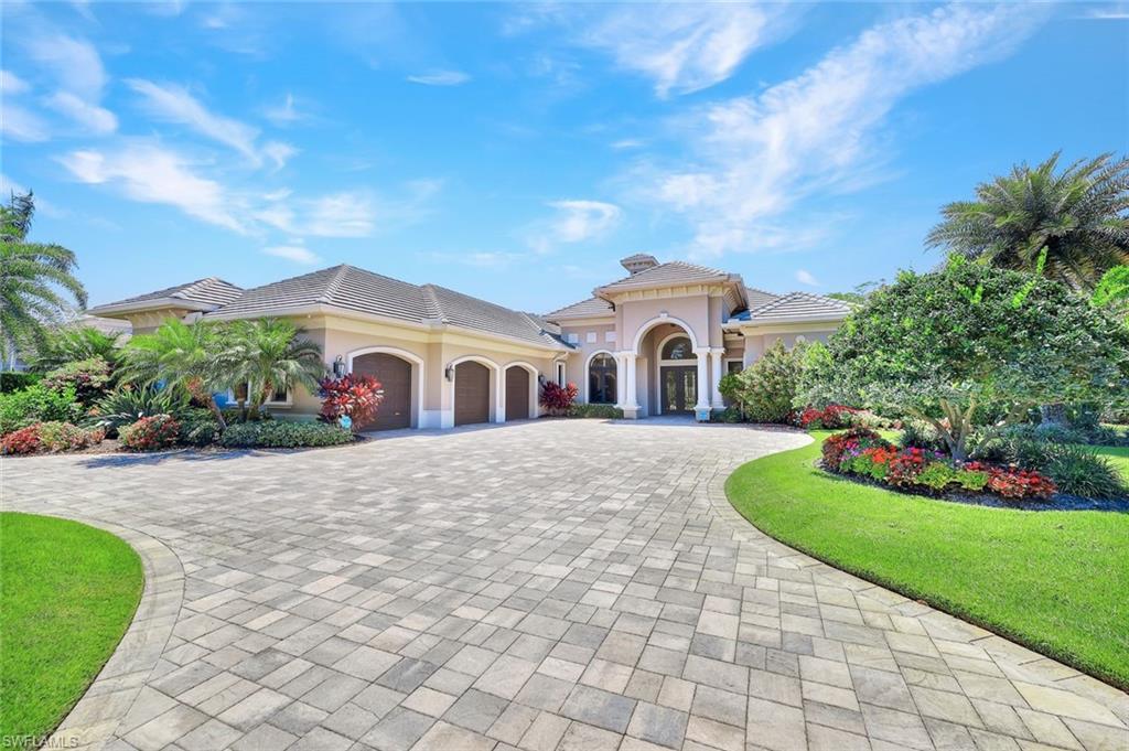 Welcome home to the most prestigious golf course community in Naples, FL - Quail West! This is a lifestyle unlike any other, with too many amenities to list and one of SW Florida’s premier Clubhouses. This exquisite home offers 4 large bedrooms plus an office or study and 4 full baths, and 3 of the bedrooms are full en suites. The primary bedroom and bath offer a spa-like private sanctuary for you to relax and recover from a long day of golf or pickle ball. Incredible open floor plan for entertaining guests and family! The island kitchen is a gourmet cook’s dream with professional grade appliances, including a 6 burner gas cooktop with a griddle and oversized Thermador refrigerator. This home features many upgrades, custom lighting, and even a few surprises! The house also comes with a whole house GENERATOR. The seller is offering this gorgeous home furnished as well. Wait until you see the outdoor living space where you have over 3,000 sq ft to experience our incredible Gulf Coast weather, complete with a fully functional summer kitchen. There's nowhere else like Quail West!