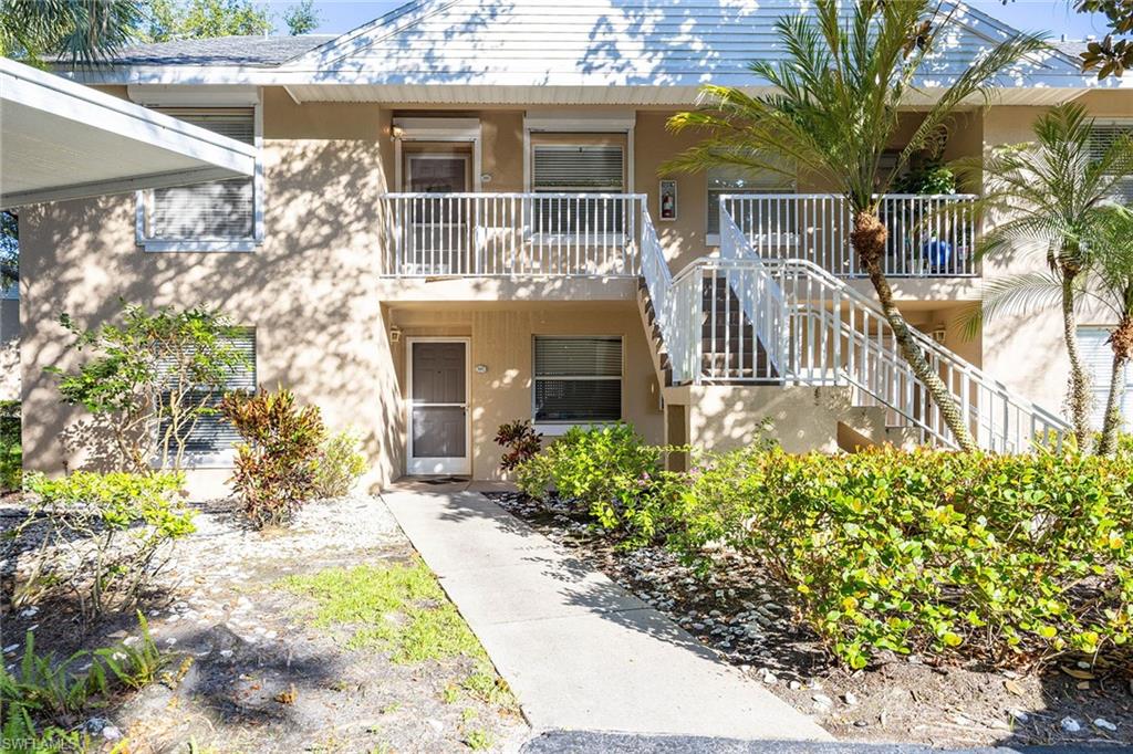 Available immediately for annual occupancy. Recently updated 2+ Den with high ceilings, fresh paint throughout
and new flooring in both bedrooms. Bright, white eat-in kitchen features a breakfast nook and bar-height seating,
open to generously sized great room with sliders leading to a screened balcony framing a peaceful pond view
with water feature. Primary bedroom features new light wood-look flooring, en-suite bathroom with dual vanity,
linen closet and walk-in closet. Guest bedroom also has new flooring and access to a second full bath with
tub/shower combo. An additional room off the main living area makes a great home office or den. New fans and
lighting throughout. Laundry in unit. Pebble Shores is a quiet, non-gated condo community in North Naples just
minutes from dining, shopping, beaches and I-75.