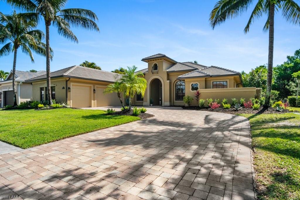 Don’t miss this amazing 4 bedroom + Den, 4 bath, saltwater pool, 3 car garage home located in the desired gated neighborhood of Indigo Lakes Preserve. This home has a NEW tile roof, NEW large screen cage, and a NEW custom outdoor grill.   This split plan, large rooms, open concept home is perfect for everyday living or entertaining your friends and family. The pool’s sun shelf provides a comfortable place to sit with your feet in the water while enjoying a drink.  The large kitchen has great views of the pool as well as from the Living room, family room, dining room and master bedroom. The home sits on a corner lot and backs up to a preserve for ultimate privacy. The low HOA fees makes this community the one for you. Within minutes to everything Naples has to offer to include a new shopping development almost outside your gate offering shops, restaurants and much more. This home is waiting for you but hurry because it won’t last long…