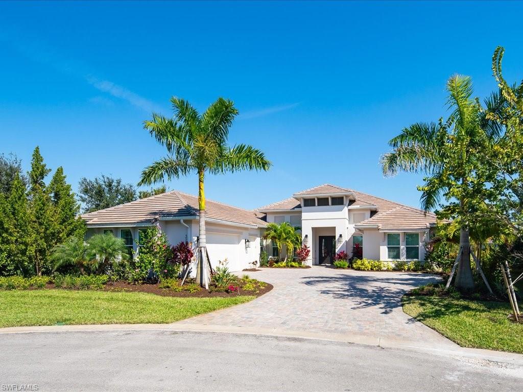 MARRIOT golf/beach club membership transferrable immediately on home closing. This home is in the highly sought after Marsh Cove in Fiddlers Creek. This Ashton Woods built home offers Privacy on an end of a Cul-de-sac location. Live in the lap of luxury with a professionally decorated home and spectacular Lake views! The well-equipped kitchen features quartz countertops, a center island, shaker-style cabinetry & professional-grade KitchenAid stainless steel appliances with gas for cooking. Numerous upgrades include Hardwood Floors throughout home, custom blinds, plantation shutters, custom built-in closets and every bedroom has their own private bathroom. This home is truly indoor/outdoor living with the outdoor space featuring a large, covered patio area, pool, spa, outdoor kitchen with BBQ and a sink & refrigerator. Notable features include Electric Storm hurricane see-thru shades & impact glass.
CDD is Paid Off!!