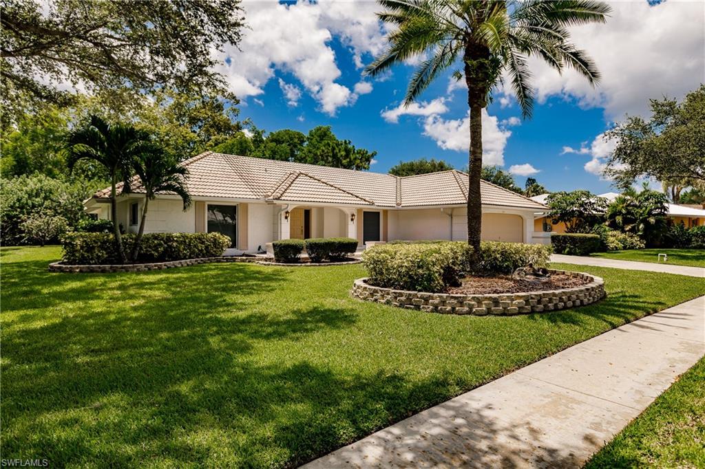 Multiple offers received. Seller wants to end this by Sunday at Noon so send your best offer. Rare offering in Lochmoor -- family built, one owner home -- first time offered for sale. Lovingly maintained through out the years, the home is huge -- over 2,650 square feet. Recent updates are the tile roof (2008) and a complete remodel of the pool and cage (2017) to enlarge the pool deck area for lounging and enjoying the southwest Florida sun. Enclosed pool area is a whopping 1255 square feet for you and your guests' enjoyment. New impact resistant windows throughout. Two HVACs to keep the whole house extra cool when needed. Call your agent and see this home before it is gone. FYI: Paradise Isle, the new development for the marina and Lochmoor Country Club has been given the green light from the County Commissioners. See remarks