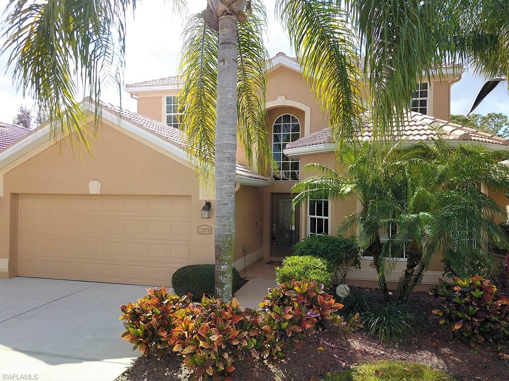 This UPGRADED and FURNISHED 2-story Lennar home is located in the Stoneybrook at Gateway community. Enjoy the open kitchen-den living area leading out to the large covered lanai with your own oversized pool and spacious back yard. This immaculate, large home features 5 bedrooms / 3 baths, a den, an additional living/dining room, a 1st floor guest bedroom & bath, and a large laundry room. The stylish eat-in kitchen features upgraded quartz countertops, 42" raised panel cabinets, stainless steel appliances, and a large walk-in pantry. The master suite includes an updated master bath with dual granite counters & sinks, tub, renovated walk-in tile shower, and a large walk-in closet with custom shelving. Other upgrades include new glass inlay front door, exterior paint, pavers on pool deck, and variable-speed pool pump. See Upgrades Sheet for complete list. Stoneybrook offers great recreational opportunities including a Clubhouse and activities, large pool & spa, fitness center, tennis, playground, basketball courts, soccer field, baseball field, sand volleyball, inline skate rink, and bocce. All this is conveniently located under 20 mins to SW Florida Int'l Airport and JetBlue Park.