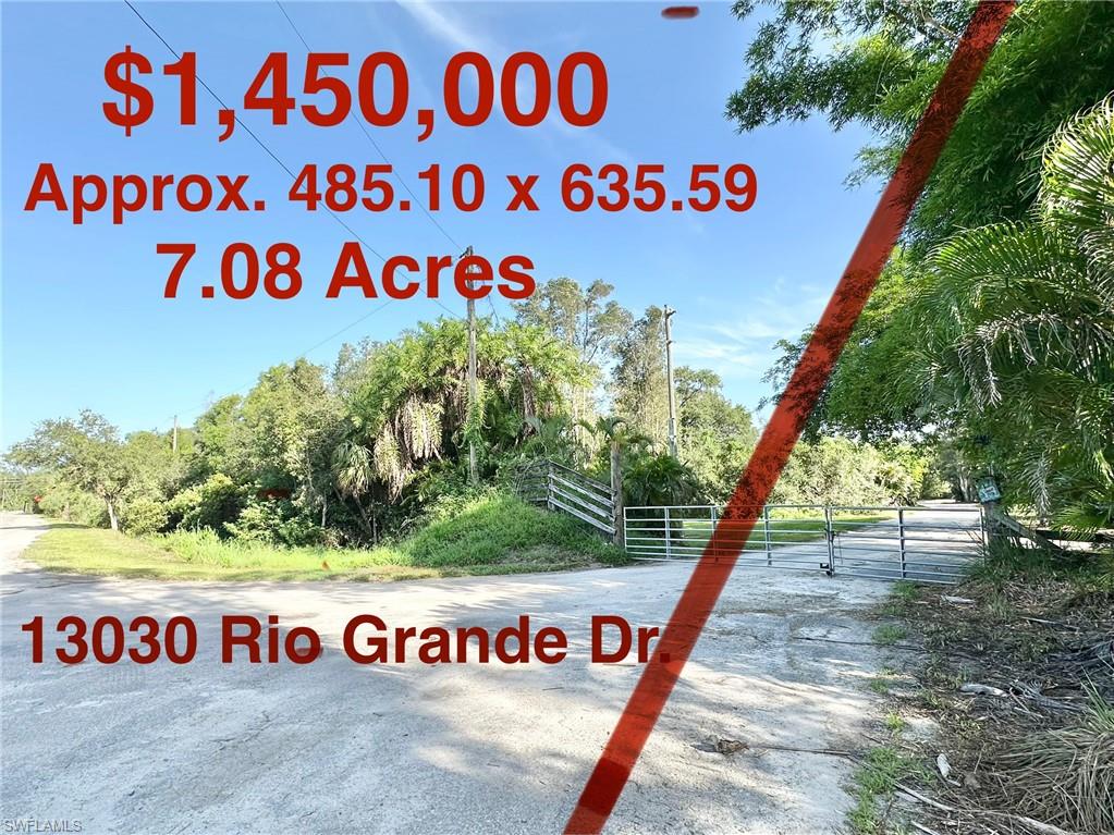 This property offers approximately 7.08 acres of partially cleared land with valuable improvements in place. Features include two wells (one farm well and one approximately 80 ft. deep), electric service, and telephone availability for potential internet connectivity. A 36' x 45' workshop, constructed of concrete with a wood frame addition, a garage door, and shingle/tin roofing provides excellent utility, along with additional carports for storing boats, vehicles, or equipment. The property shares a driveway and gate for convenient access. An adjacent 4.09 acre lot on Bonita Grande Rd. (MLS#225065362) is also available, offering the option to expand your investment.