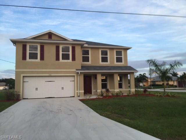 ASSESSMENT PAID AT CLOSING BY SELLER!!!   Better than new ready to move two story home located in the South West Cape near schools, shopping and anything you may need. This home features 4 bedrooms, Den and 2 1/2 baths. New: Tile flooring on first floor and high end resin plank floor on 2nd floor, New lights and fans, freshly painted through out. Modern kitchen with wood cabinets, crown molding, center island, custom back splash, GE "slate" appliances and pantry. Breakfast nook with sliders leading to oversize corner lot. Half Bath on first floor, Huge great room plan with den with crown molding. second floor 3 spacious guest bedrooms, laundry room, guest bath with wood cabinets and huge Master Suite. Master suite is 20 x 20 with walking closet, master bath features dual sinks with wood cabinets, garden tub and separate shower.
Buyer to assume assessments.