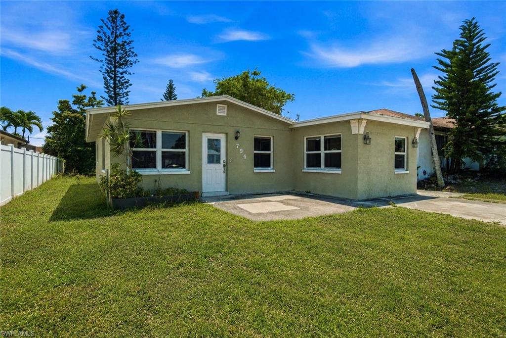 One or more photo(s) has been virtually staged, AI generated or rendered.  Income-Producing Today. Redevelopment Potential Tomorrow.
Opportunity awaits at this three bedroom, one bathroom gem in the heart of Naples Park. Whether you're searching for an investment property, vacation home or future building site, this property offers exceptional flexibility.
The home has been well cared for and offers immediate vacation rental potential. For developers, the lot also presents an excellent opportunity to build a custom home in one of North Naples' most desirable neighborhoods.
Just minutes from the sugar sand beaches of the Gulf, this location is one of Naples' true gems. Enjoy easy access to Vanderbilt Beach, Delnor-Wiggins Pass State Park, Mercato, the Ritz-Carlton, Whole Foods and an incredible selection of restaurants, shopping, nightlife and entertainment— all just moments from your doorstep.
quieter setting with no outlet to busy U.S. 41, resulting in less through traffic while maintaining exceptional convenience.