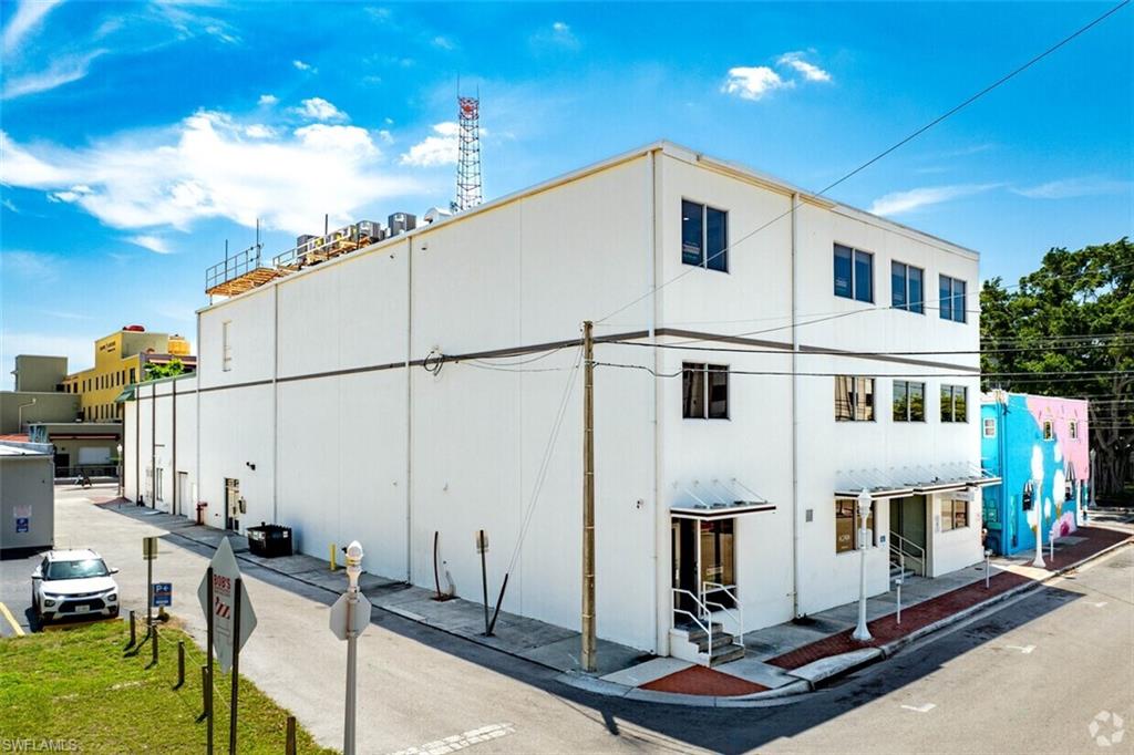 This newly renovated 1400+ Sq Ft elevated ground floor office condo on Bay Street in Down Town Ft Myers awaits you. Enjoy your own private entrance from Bay Street. Nicely equipped with 4 offices, large conference room that can be made into another 2 very large executive suites, reception room, Lobby, kitchenette, and vast storage, with quality built in cabinets. This is a turn key office for attorney , title agent, insurance agent Real estate firm, etc... Walk to everything down town with a view of the Caloosahatchee river. Rare street parking directly in front of your office. Seller financing may be available with qualified buyer with 20% down.