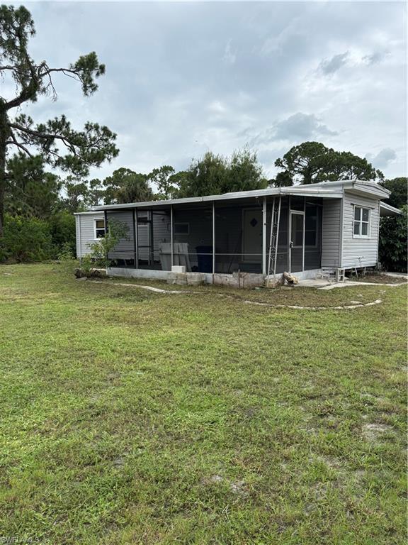 Manufactured home on a .25 acre lot with no fees.  The unit has been gutted and is ready for renovation.  The well and the septic system are in place.