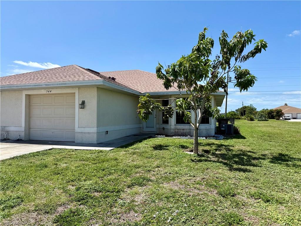 Conveniently located 2 bedroom, 2 bathroom duplex available for rent in the heart of Cape Coral! This well-maintained duplex features a spacious layout, 1-car garage, and a screened-in lanai perfect for relaxing outdoors year-round. Enjoy easy access to shopping, dining, schools, and major roadways while living in a quiet residential neighborhood. Lawn care is included in the rent for added convenience. Pets allowed on a case by case basis. Don’t miss this great rental opportunity!