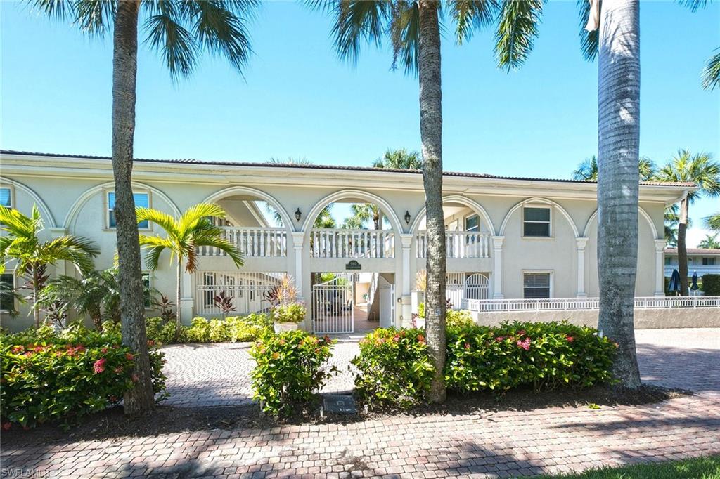 Welcome to Castleton Gardens 204, a rare second-floor renovated and beautifully furnished 1-bedroom condo in the heart of Olde Naples. This unit features a king-sized bedroom, updated bath, open kitchen with large island, and a comfortable living space. Ideally located just 3 blocks to 5th Avenue South, 2 blocks to Cambier Park, and 1 block to Tin City, with Naples beaches less than a mile away. Perfect for owners and investors, the community allows rentals up to 12 times per year with a 30-day minimum. Amenities include a heated pool, spa, and BBQ area set within a charming banyan tree-lined courtyard. Exterior stair access; no elevator ! Castleton Gardens 204 presents a rare opportunity to own a turnkey property that captures the essence of Naples living while delivering exceptional versatility.