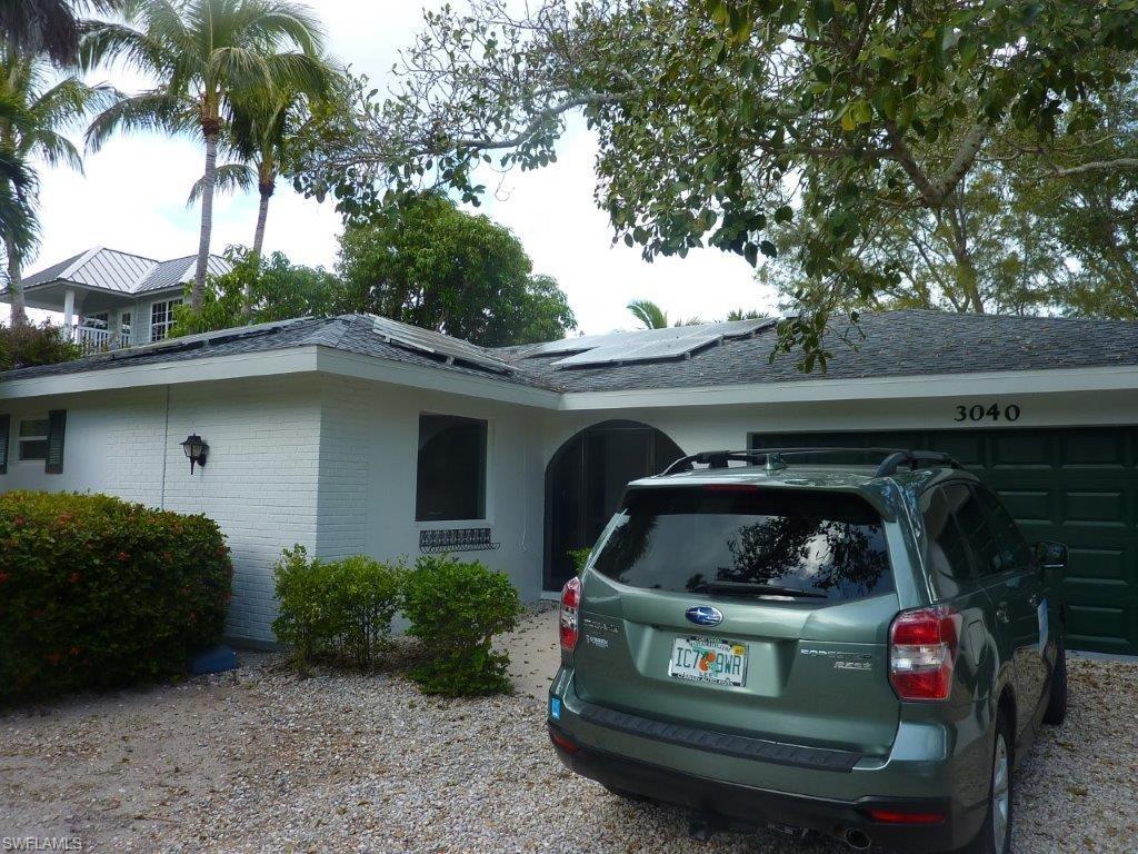 Ground level home across from the beach.
